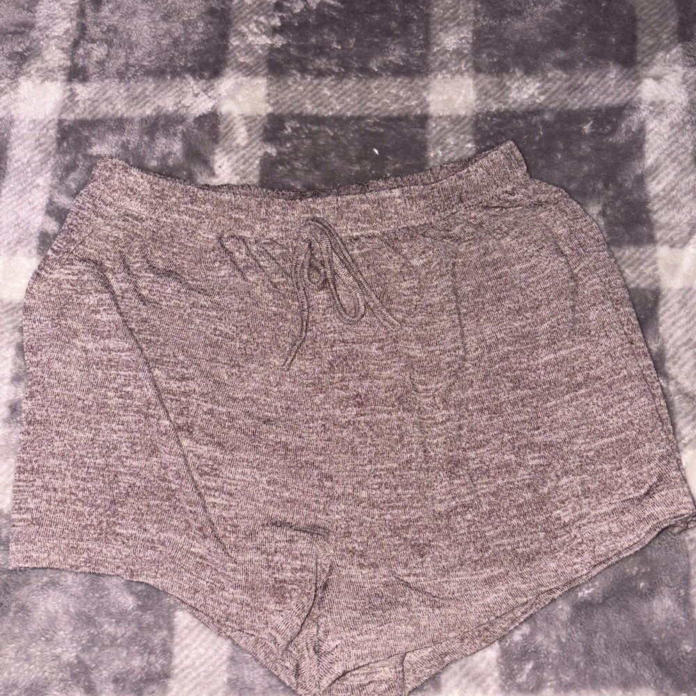 Cozy Heathered Shorts